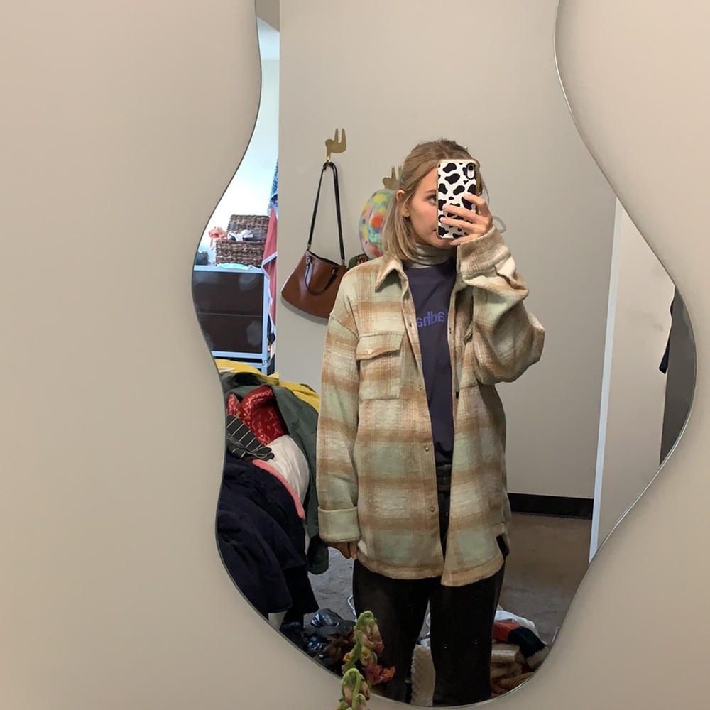 Flannel oversized jacket - Picture 3 of 3